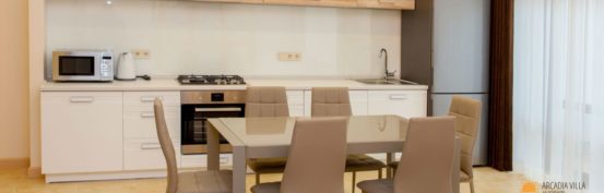 кухня Arcadia Villa Apartments